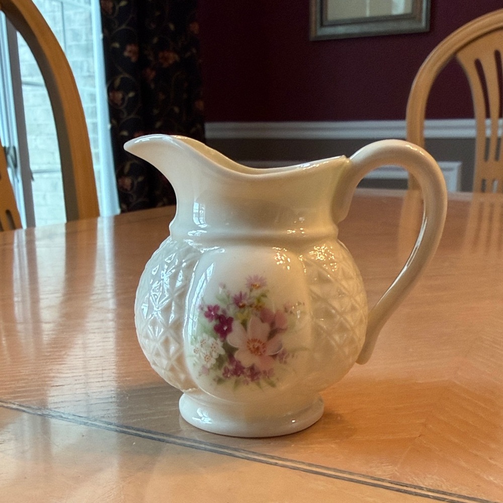 Floral Cream Pitcher